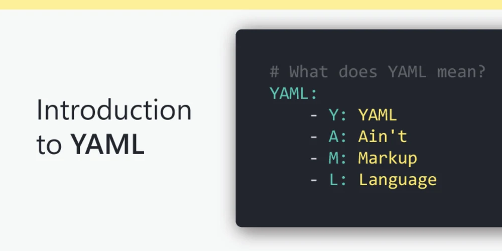 Introduction to YAML